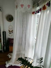 Taftan Betthimmel Baldachin